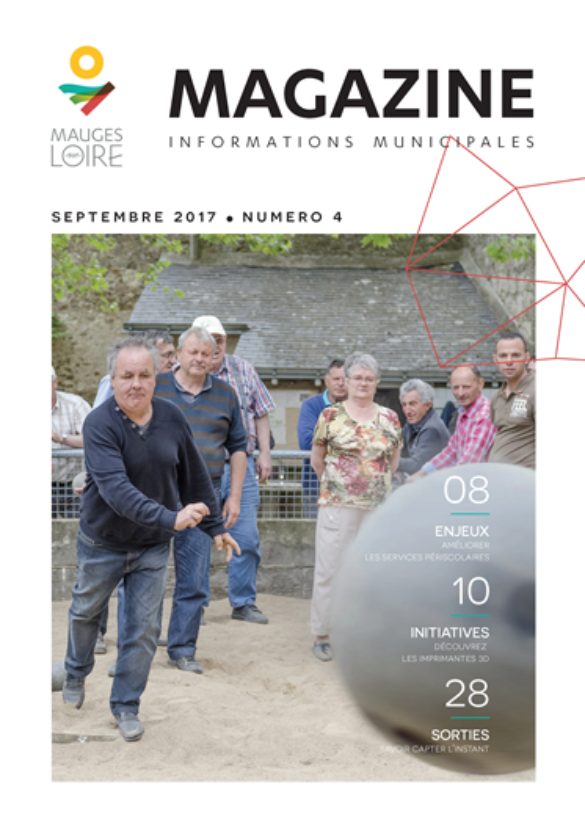 Couverture Mauges-sur-Loire Magazine septembre 2017