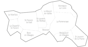 Carte Mauges-sur-Loire