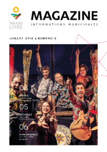 Couverture Mauges-sur-Loire Magazine juillet 2018