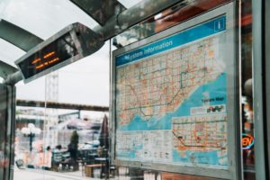 City transit map