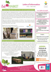 Lettre d'information N°12 - Mars 2021