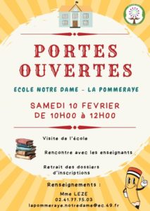 Portes ouvertes école Notre Dame