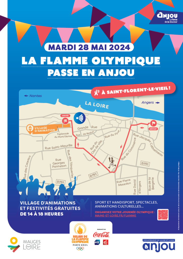 Affiche parcours de la Flamme