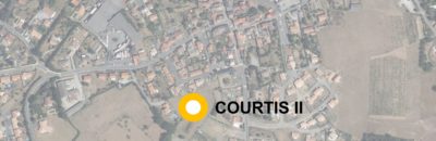 Lotissement les courtis 2, vue aérienne