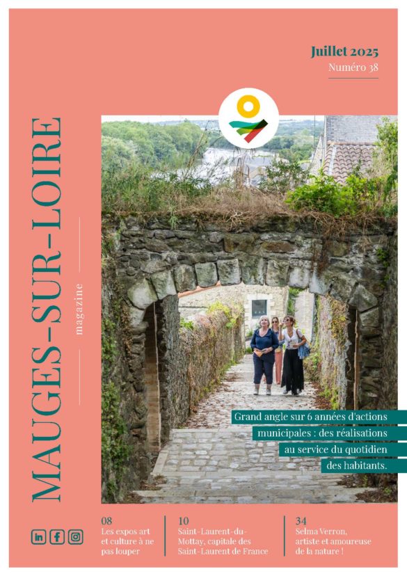 Couverture Magazine Mauges-sur-Loire N°38 - Juillet 2025