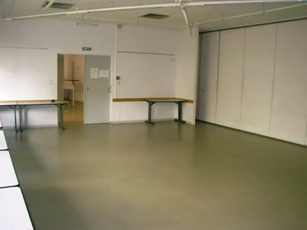 Intérieur de la salle Atlantide à la Pommeraye (vide)