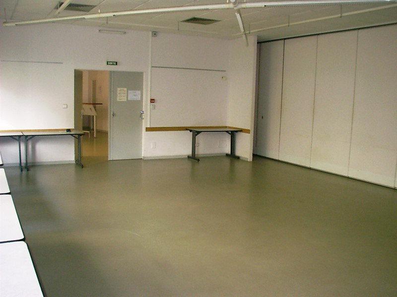 Intérieur de la salle Atlantide à la Pommeraye (vide)