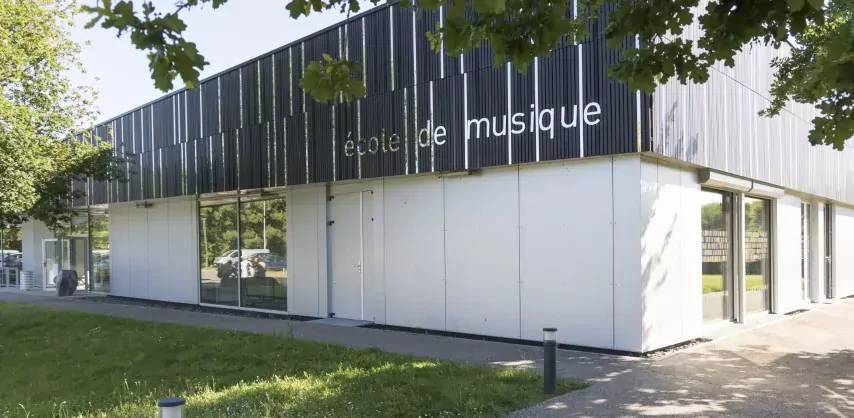 Bâtiment de l'école de musique de Montjean-sur-Loire
