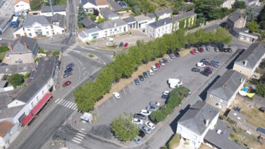 Vue aérienne de Fevriere