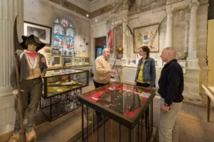 L'une des salles du Musée d’Histoire Locale et des Guerres de Vendée