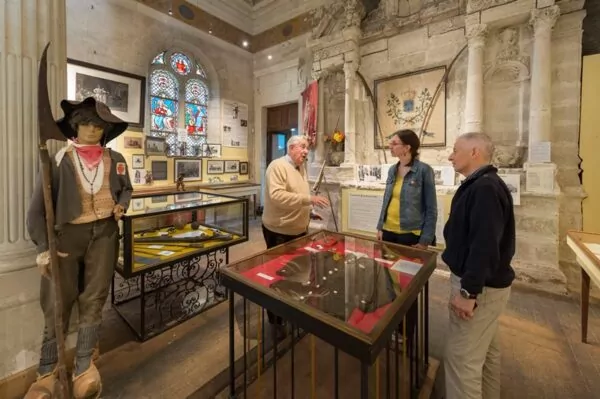L'une des salles du Musée d’Histoire Locale et des Guerres de Vendée