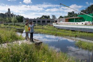 Extérieur de la salle Cap Loire de Montjean-sur-Loire