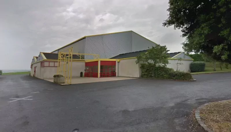 vue d'ensemble du complexe sportif de la chapelle-saint-florent