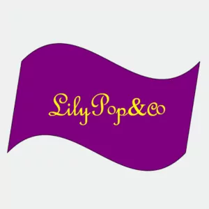 Logo de LilyPop&Co, entreprise spécialisée dans la correction de tout type de document en français ou anglais et la traduction anglais vers le français et vice-versa