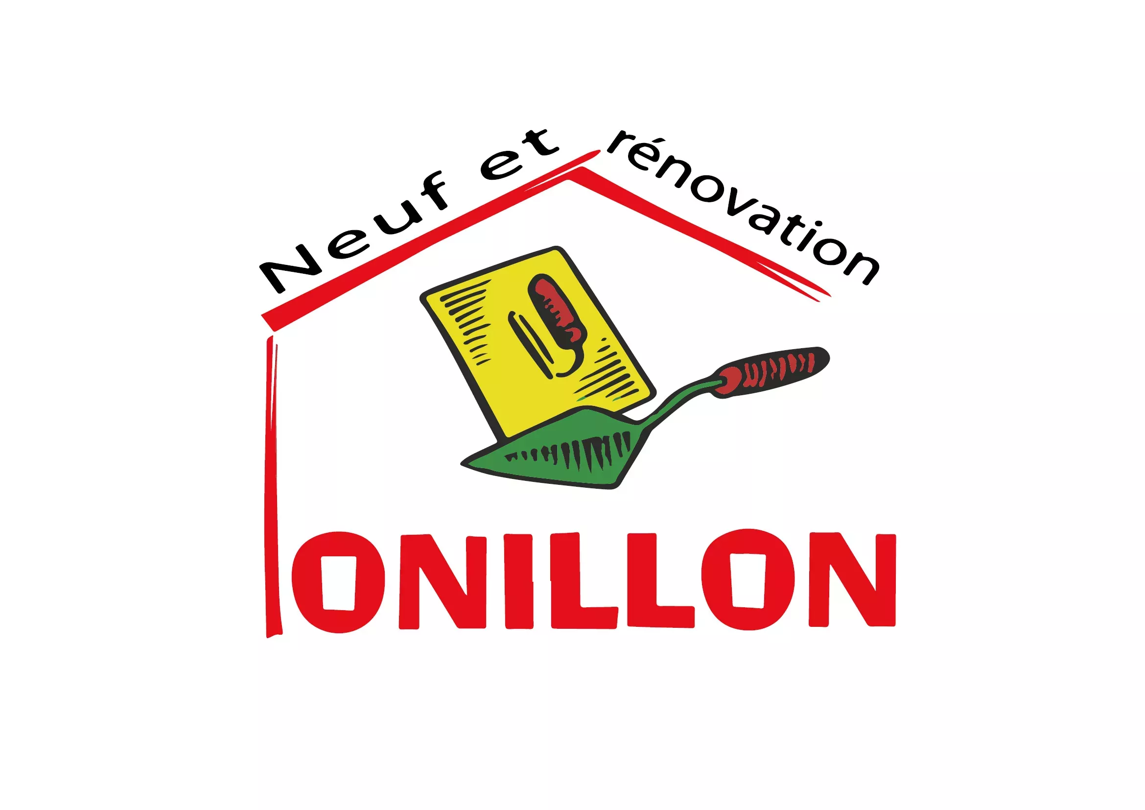 Logo de l'entreprise Maçonnerie Onillon, spécialisée dans la maçonnerie, le ravalement et l'isolation extérieure