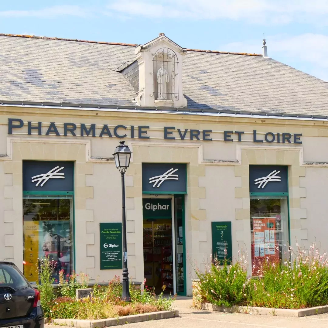 Le bâtiment de la pharmacie Evre et Loire
