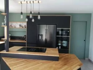 Cuisine aménagée par PMC Décoration Peinture
