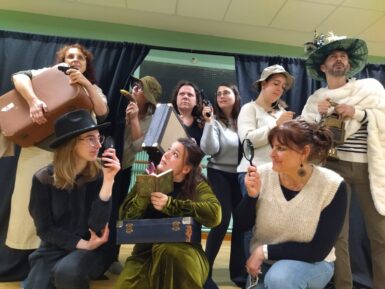 photo de la troupe de théâtre micmac